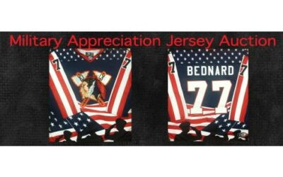 Military Appreciation Tomahawks Jersey Auction