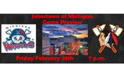 Game Preview: Johnstown @ Michigan 2/28/2014
