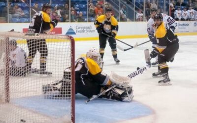 Tomahawks Score Five In Second, Defeat Eagles 5-2