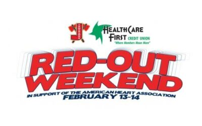 Activities announced for "Red-Out Weekend" presented by HealthCare First Credit Union