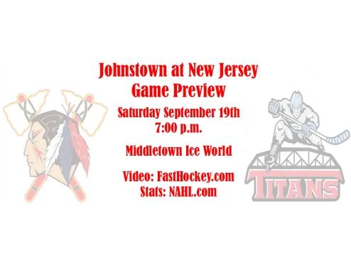 Game Preview: Johnstown @ New Jersey