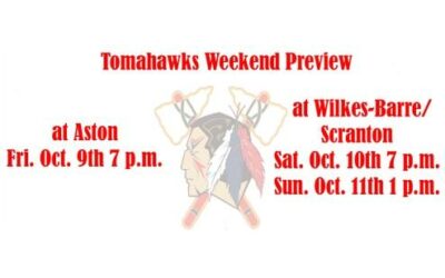 Tomahawks Weekend Preview: October 9-11