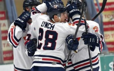 Lynch Nets Hat Trick in 8-2 Victory over Rebels