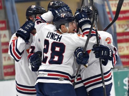 Lynch Nets Hat Trick in 8-2 Victory over Rebels