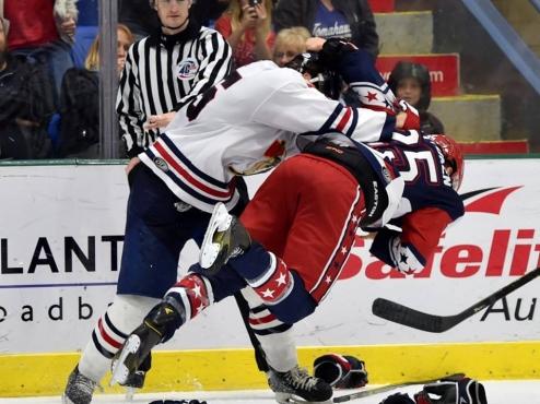 Second Period Surge Leads Tomahawks to Victory