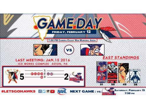 Game Preview: Johnstown vs. Aston