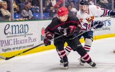 Hudson Nets Series-Clinching Goal; Hawks Sweep Series 3-0