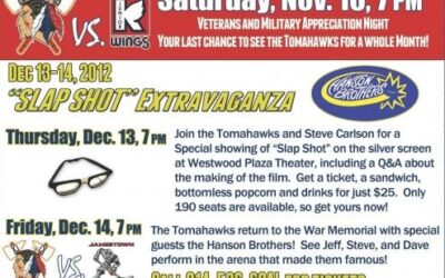 Tomahawks Welcome the Hanson Brothers to Johnstown