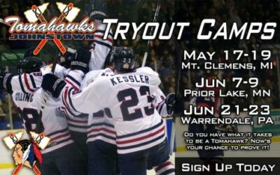 Tomahawks Announce Tryout Camps