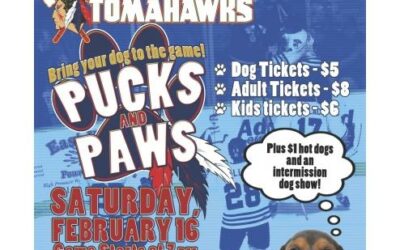 Tomahawks Announce Pucks & Paws Night