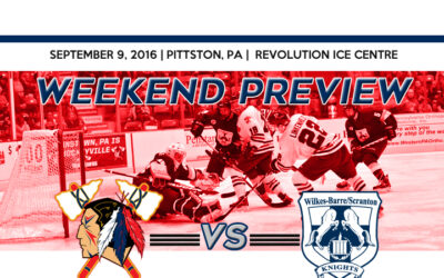 Weekend Preview: Johnstown at Wilkes-Barre/Scranton