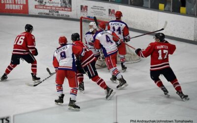 Rebels Slip By Tomahawks in Overtime