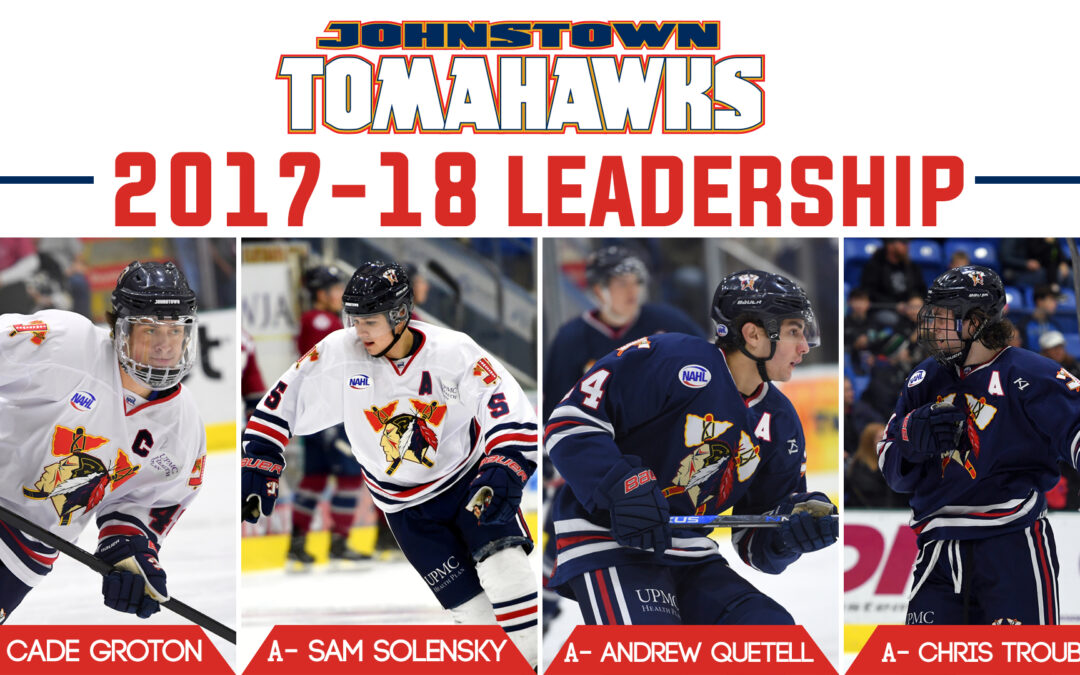Tomahawks Announce Leadership Core for 2017-18