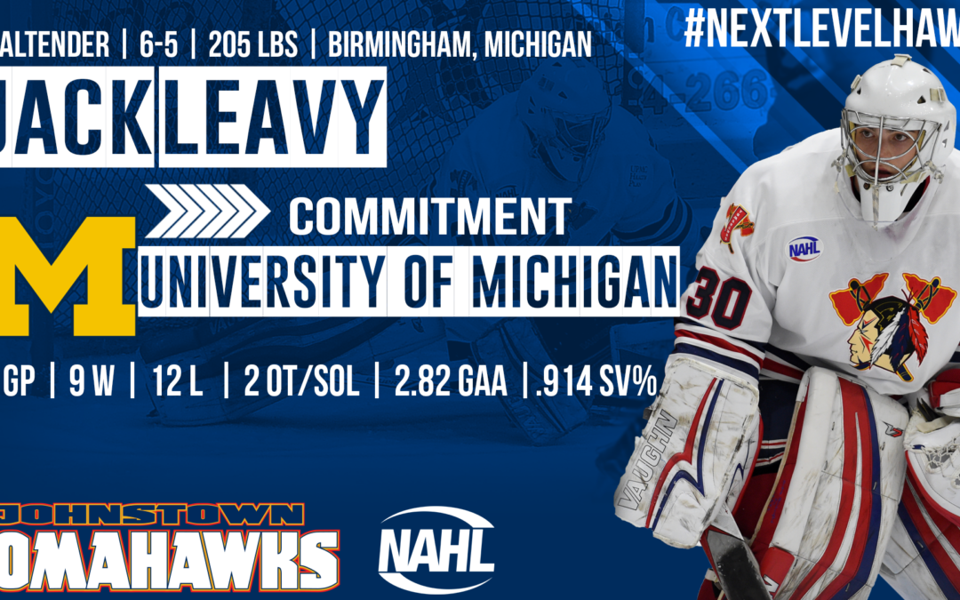 Leavy Announces Commitment to the University of Michigan