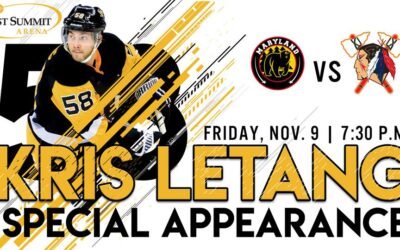 PENGUINS’ LETANG TO MAKE SPECIAL APPEARANCE IN JOHNSTOWN