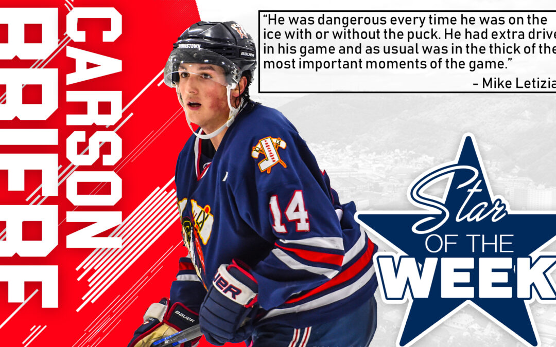 Eight-Point Weekend Secures Brière Star of the Week Honor