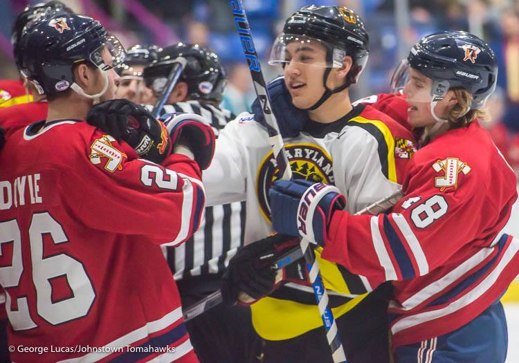 Brière Nets Four Goals in 7-5 Victory over Maryland