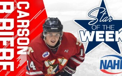 Carson Brière Nets Third Star of the Week Recognition