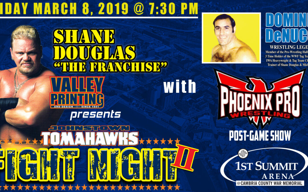 “The Franchise” Shane Douglas To Appear at Fight Night