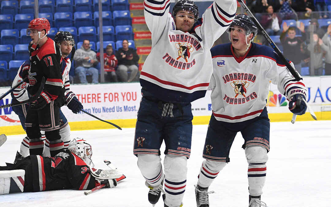 Hebert Scores Winner as Hawks Take Game One