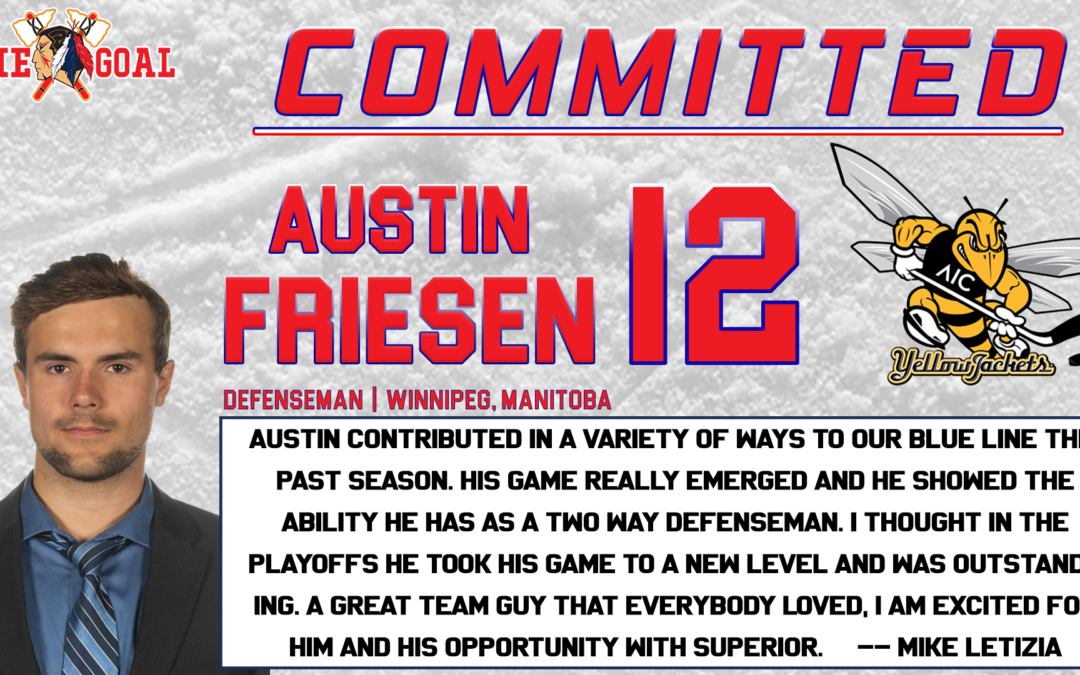 Austin Friesen Announces Commitment to University of Wisconsin – Superior
