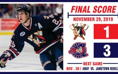 Tomahawks’ Comeback Falls Short, Lose to Rebels 3-1