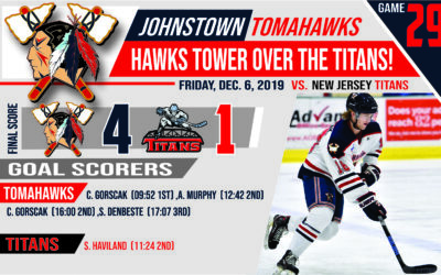 HAWKS TOWER OVER THE TITANS!
