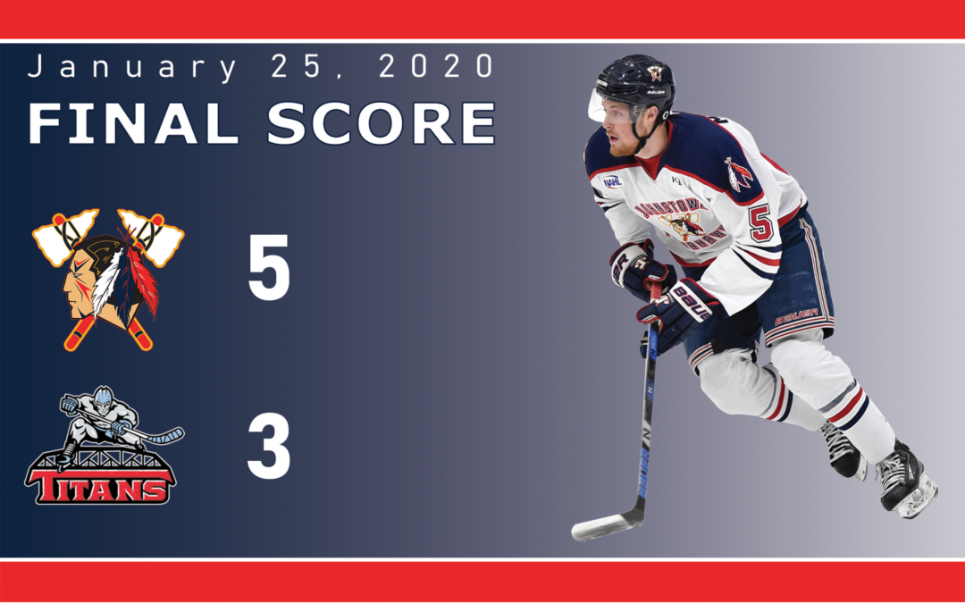 Tomahawks Win 5-3 Over Titans