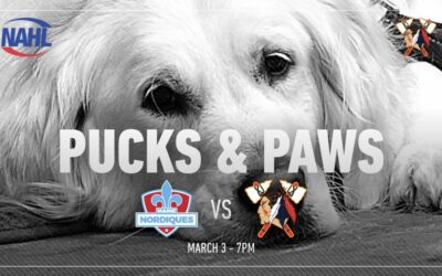 Details announced for Tuesday’s PUCKS & PAWS game.