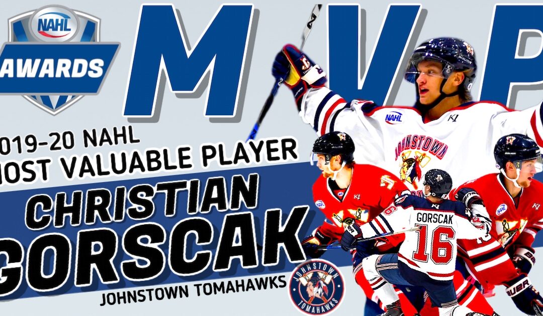 GORSCAK WINS LEAGUE MVP