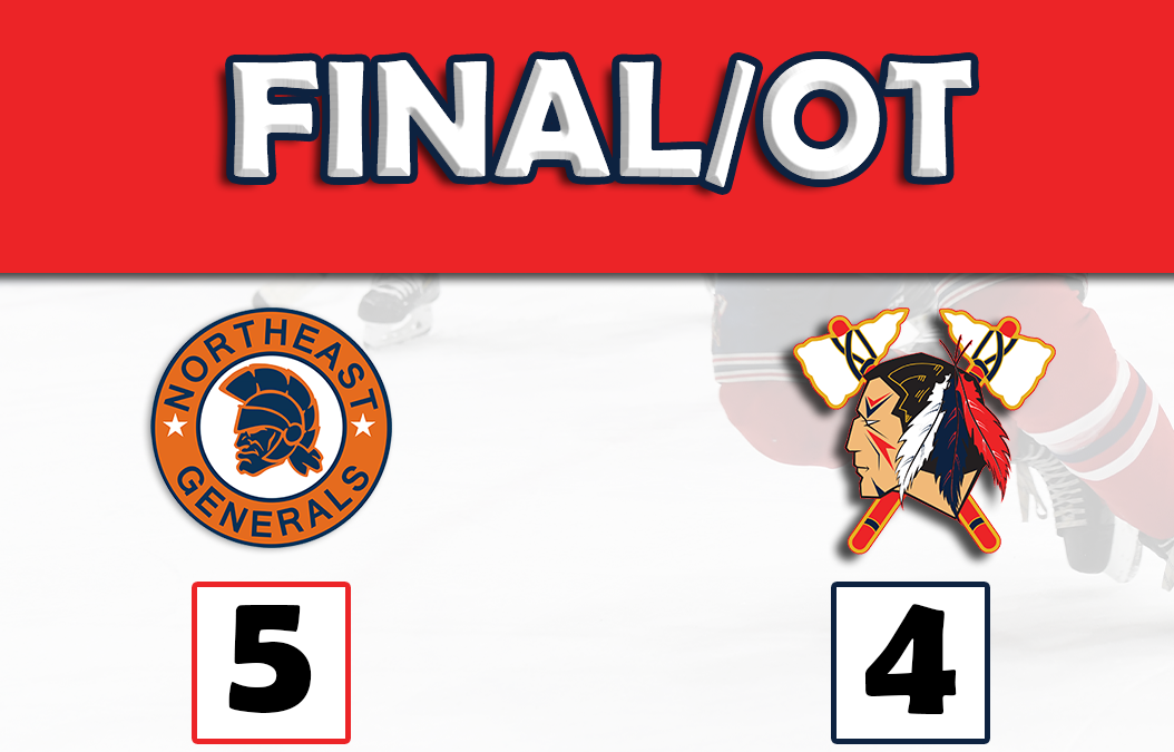 Hawks Fall in Overtime, Generals Finally Find the Win Column