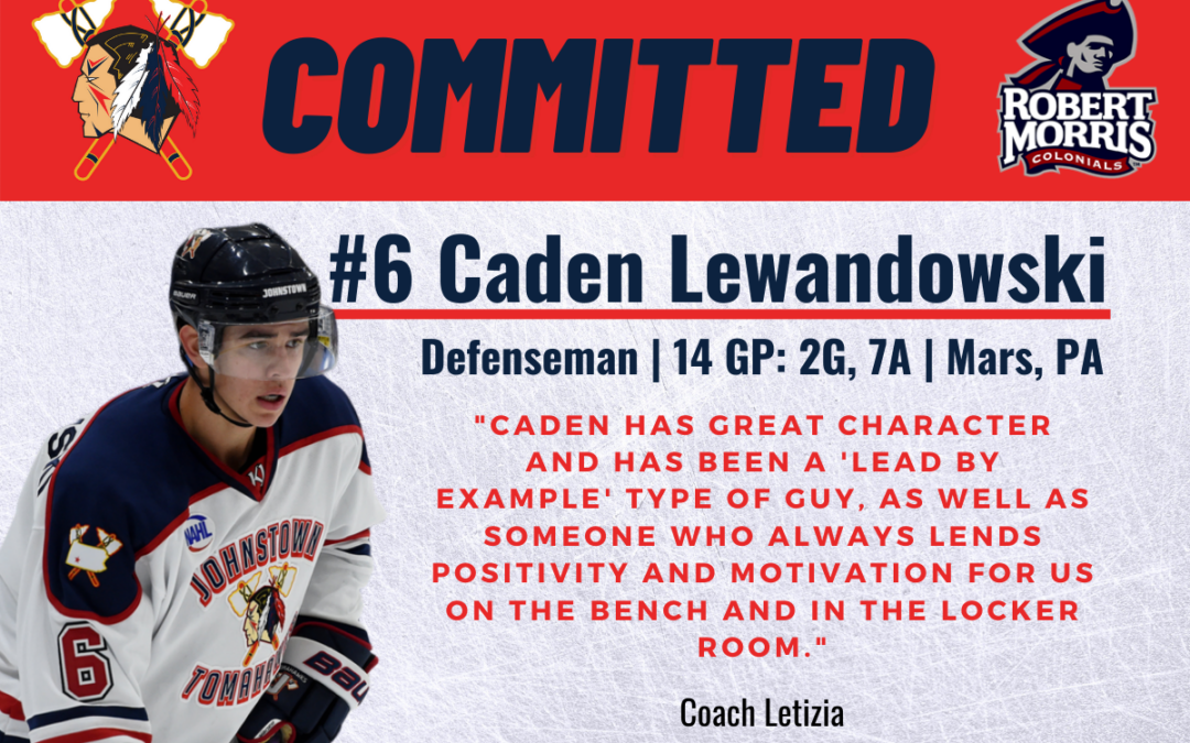 MARS, PA NATIVE AND STANDOUT DEFENSEMAN COMMITS TO ROBERT MORRIS UNIVERSITY