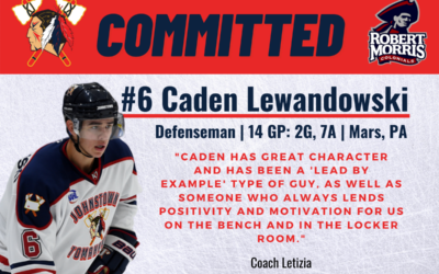 MARS, PA NATIVE AND STANDOUT DEFENSEMAN COMMITS TO ROBERT MORRIS UNIVERSITY