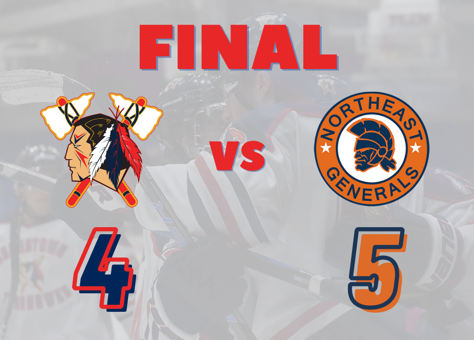 TOMAHAWKS SUFFER FIRST HOME-REGULATION LOSS OF SEASON