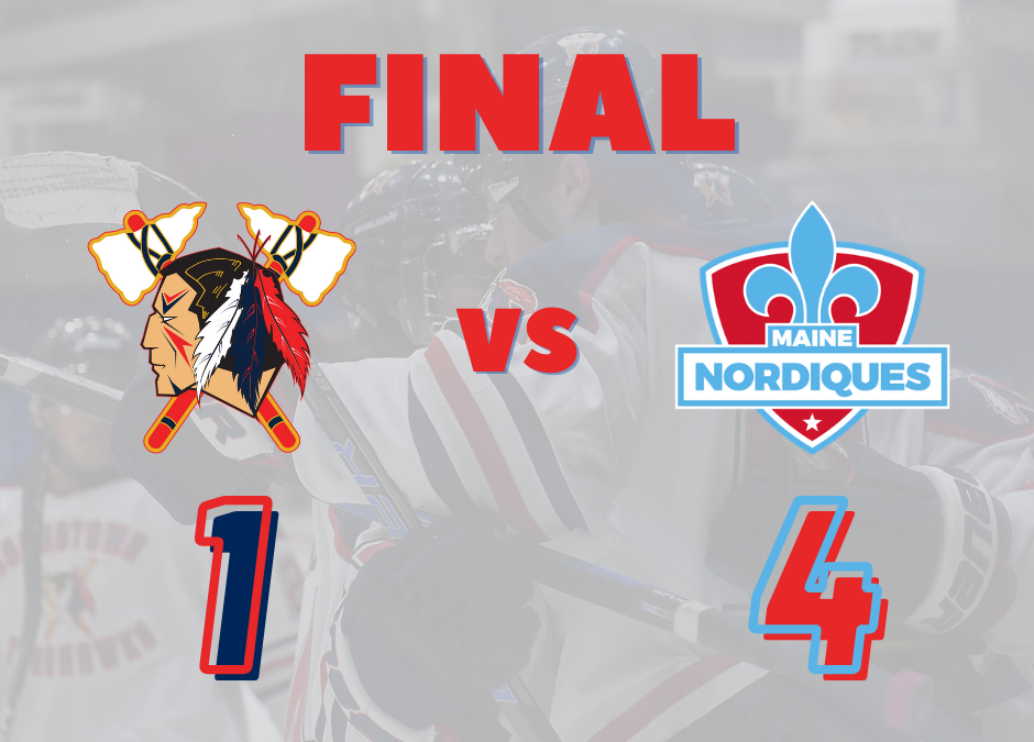 OUTEN LEADS NORDIQUES OVER HAWKS FRIDAY NIGHT