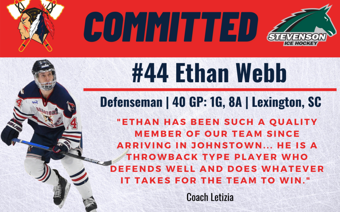 WEBB COMMITS TO STEVENSON UNIVERSITY