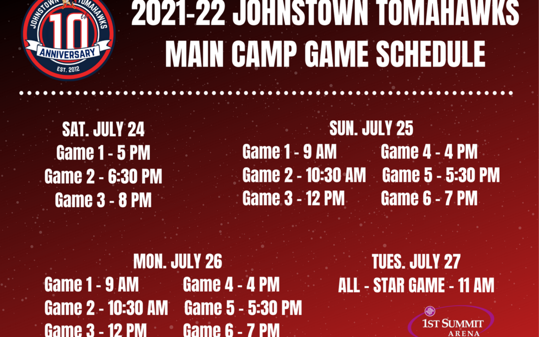 TOMAHAWKS MAIN CAMP TO BE OPEN TO PUBLIC BEGINNING SATURDAY