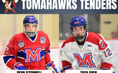 Tomahawks Tender Two Forwards