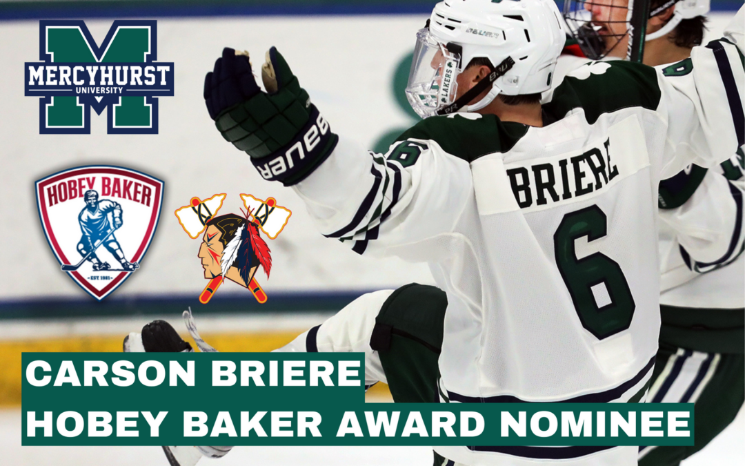 Tomahawks Alumni Carson Briere Earns Hobey Baker Nomination