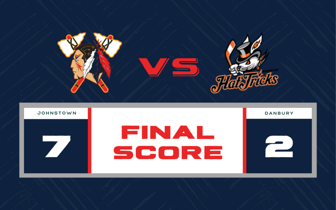 Tomahawks Defeat Jr. Hat Tricks Friday Afternoon