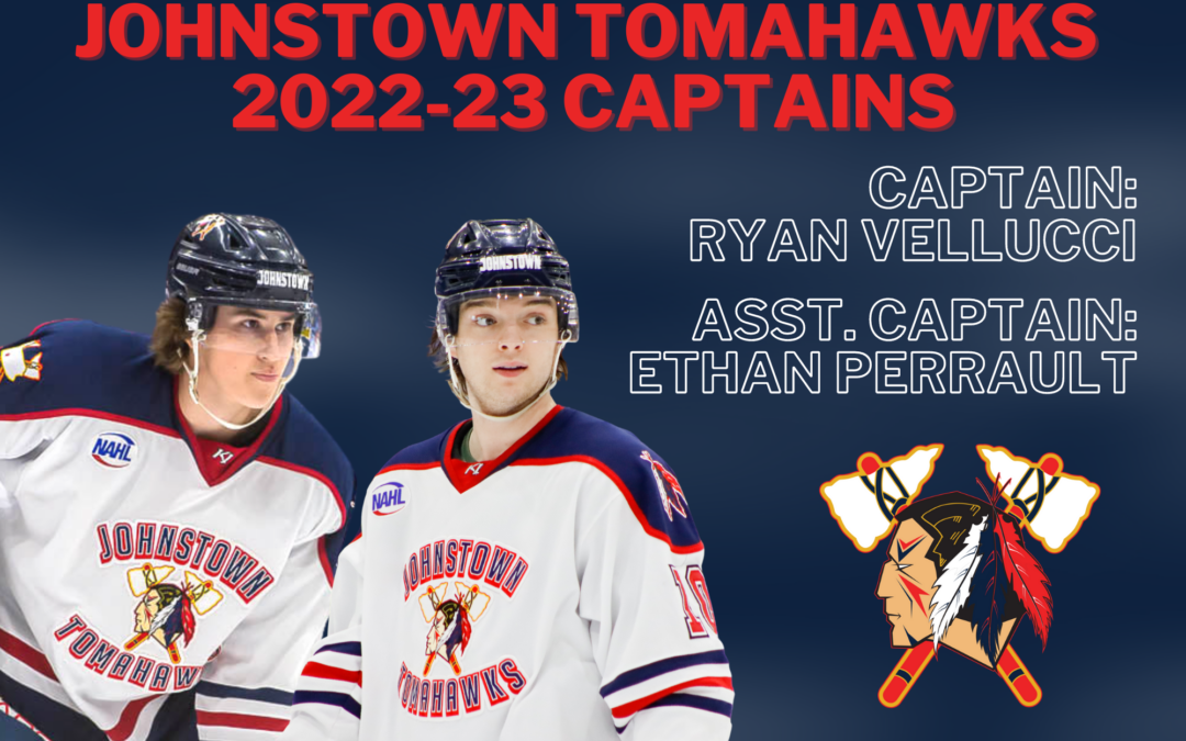 Tomahawks Announce Vellucci Captain, Perrault Assistant Captain for 2022-23 Season