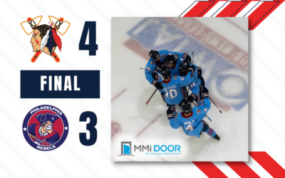 Tomahawks Sweep Rebels on Home Ice