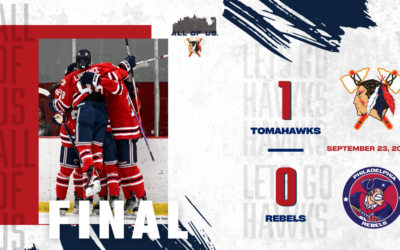 Ferris Shuts Out Rebels as Tomahawks Complete Sweep