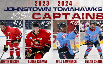 Johnstown Tomahawks Announce 2023-2024 Assistant Captains