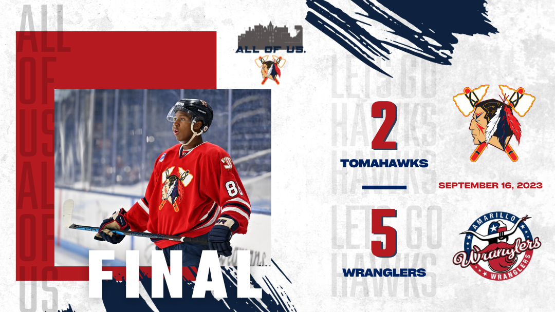 Johnstown Tomahawks Suffer a 5-2 Defeat to Amarillo in the 2023 NAHL Showcase Finale