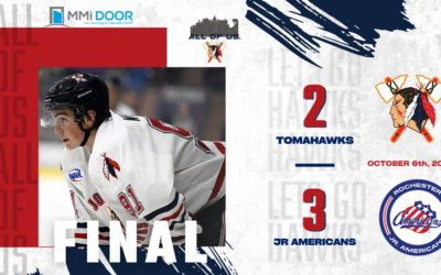 Tomahawks Slip 2-3 Against Jr. Americans