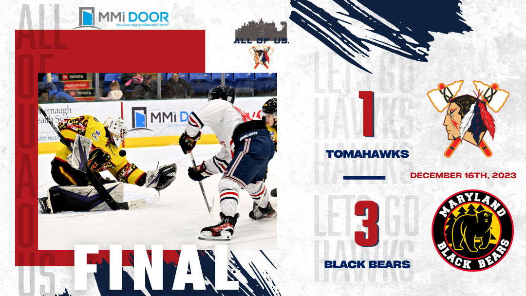 Tomahawks Succumb to the Black Bears