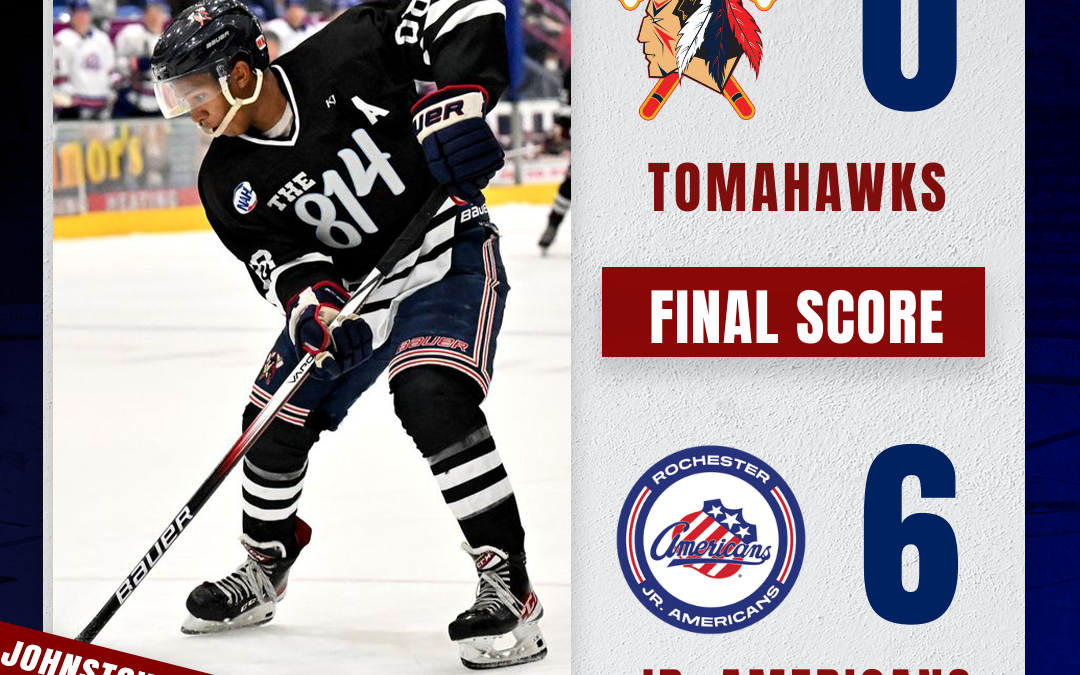TOMAHAWKS TOPPLED BY ROCHESTER