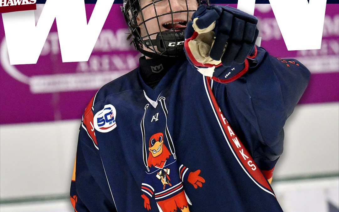 HEROICS OF FERRIS AND WHITE HELP HAWKS DOWN 1ST PLACE BLACK BEARS