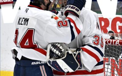 GENOVESE SCORES TWICE TO TAKE DOWN REBELS 4-3 IN REGULATION